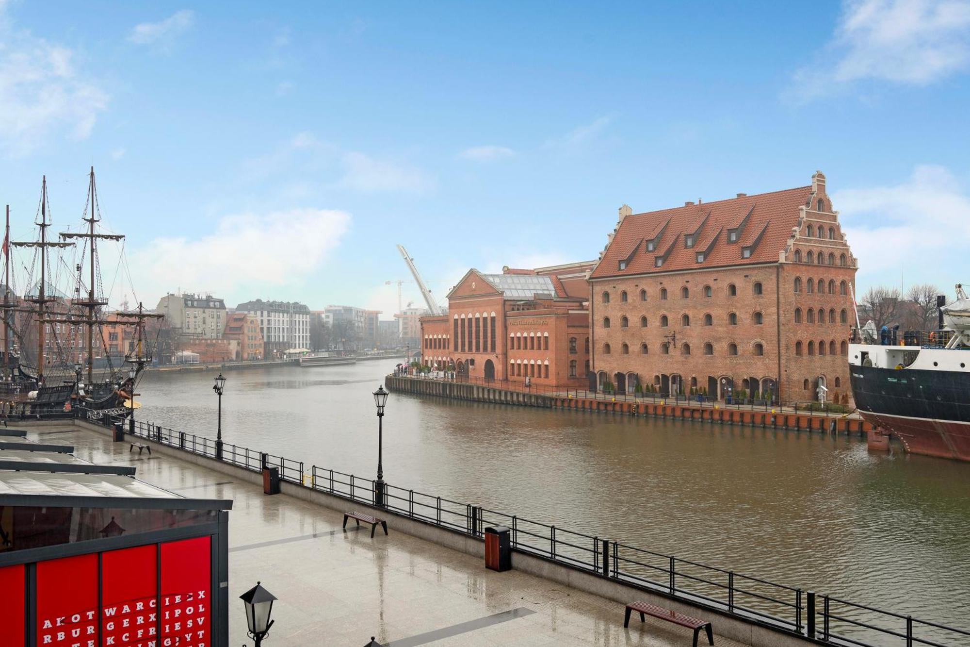 Motlawa Bulvar Residence Z Widokiem Na Rzeke Motlawa By Downtown Apartments Gdańsk Zewnętrze zdjęcie