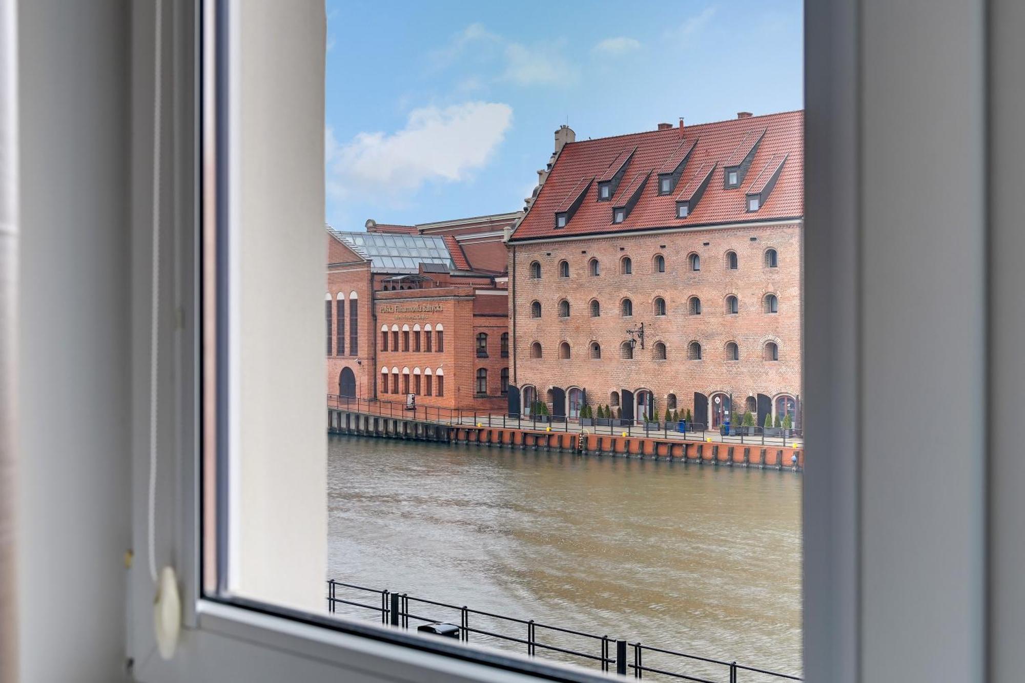 Motlawa Bulvar Residence Z Widokiem Na Rzeke Motlawa By Downtown Apartments Gdańsk Zewnętrze zdjęcie