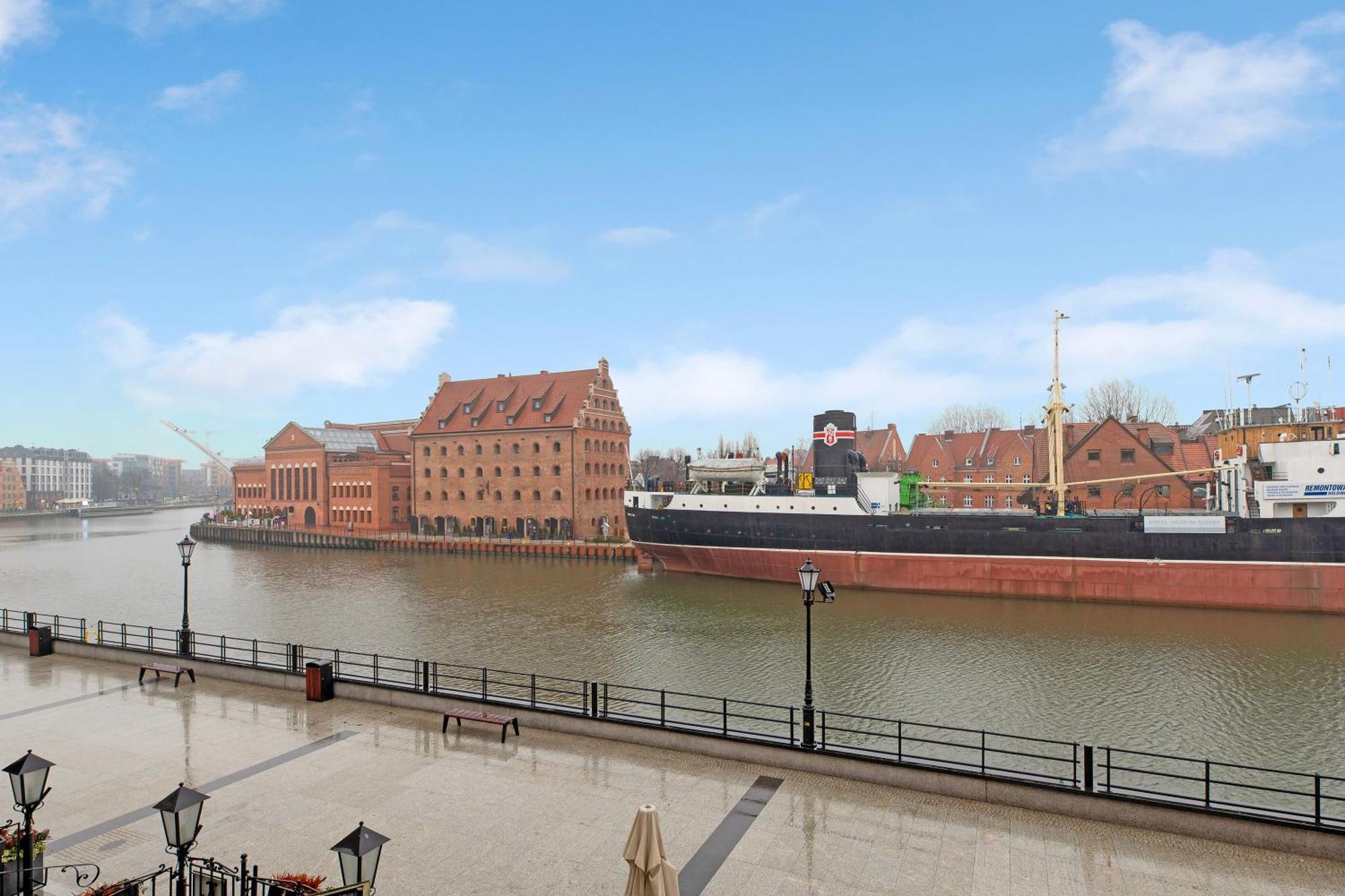 Motlawa Bulvar Residence Z Widokiem Na Rzeke Motlawa By Downtown Apartments Gdańsk Zewnętrze zdjęcie